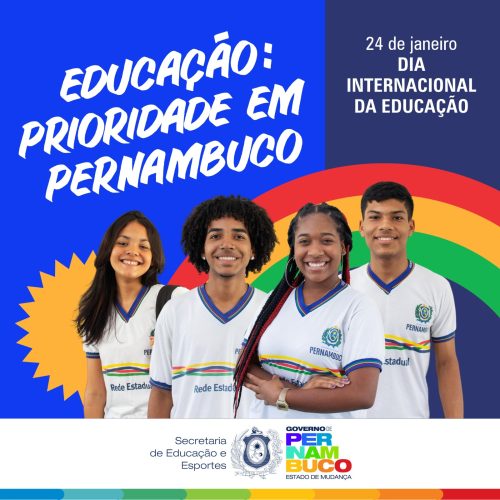 Secretaria de Educação comemora o dia internacional da Educação